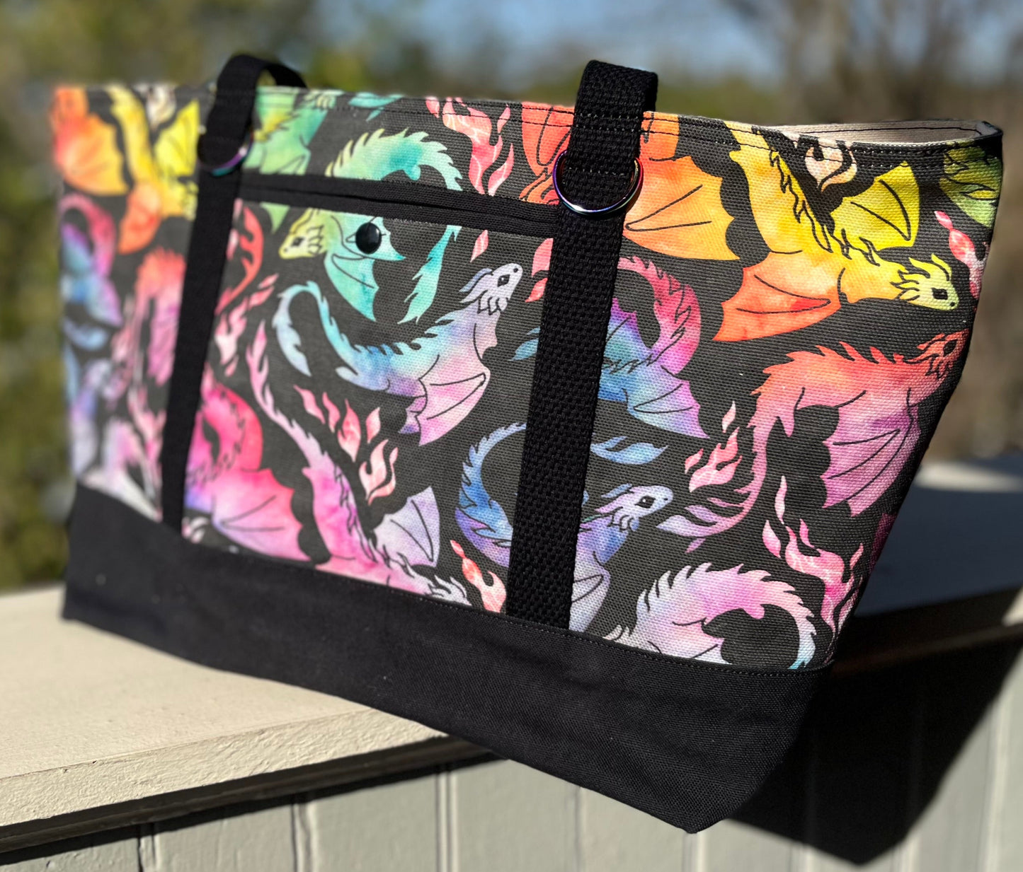 Rampant Dragons Tote