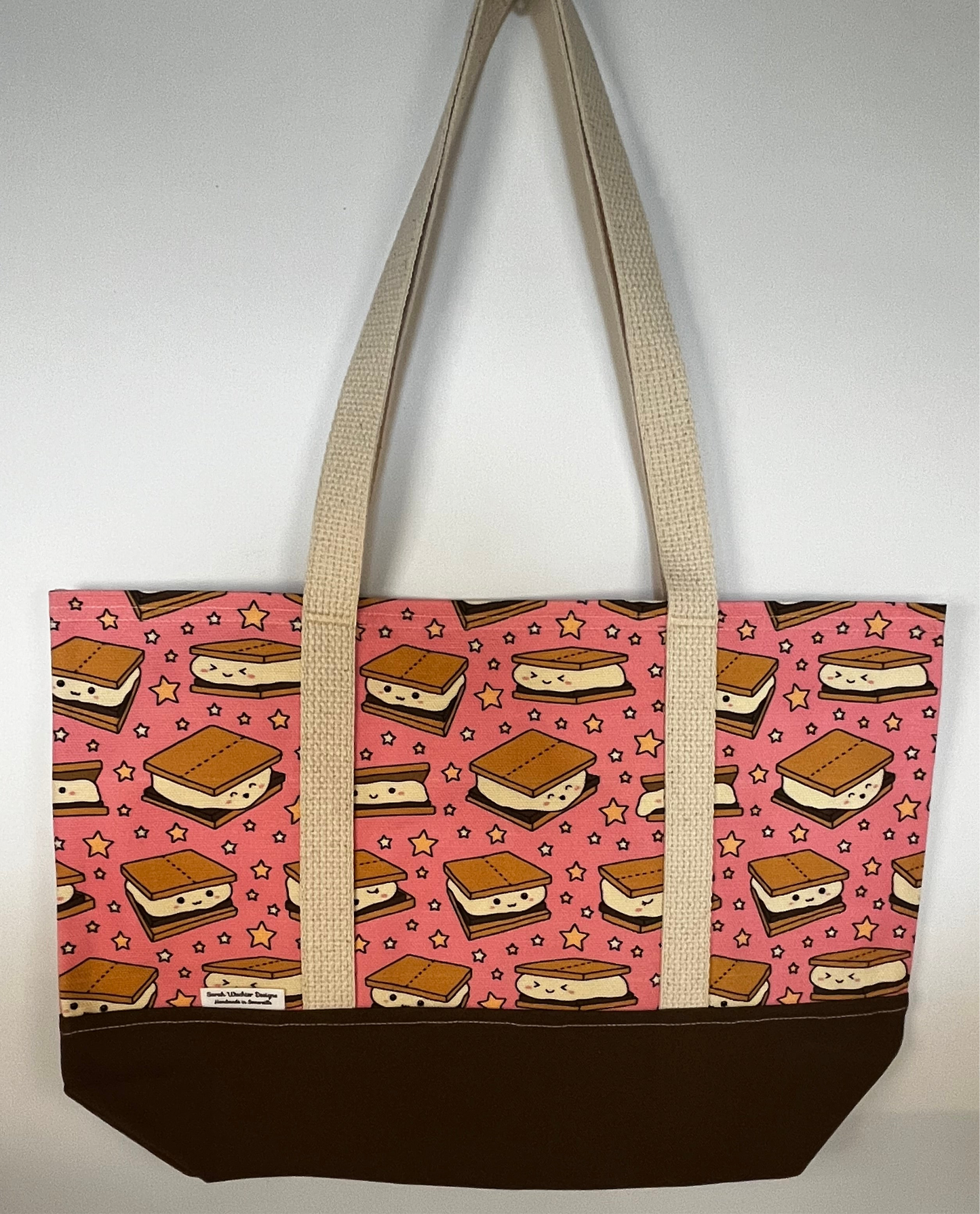 Basic Tote Bag - Pink Kawaii Smores