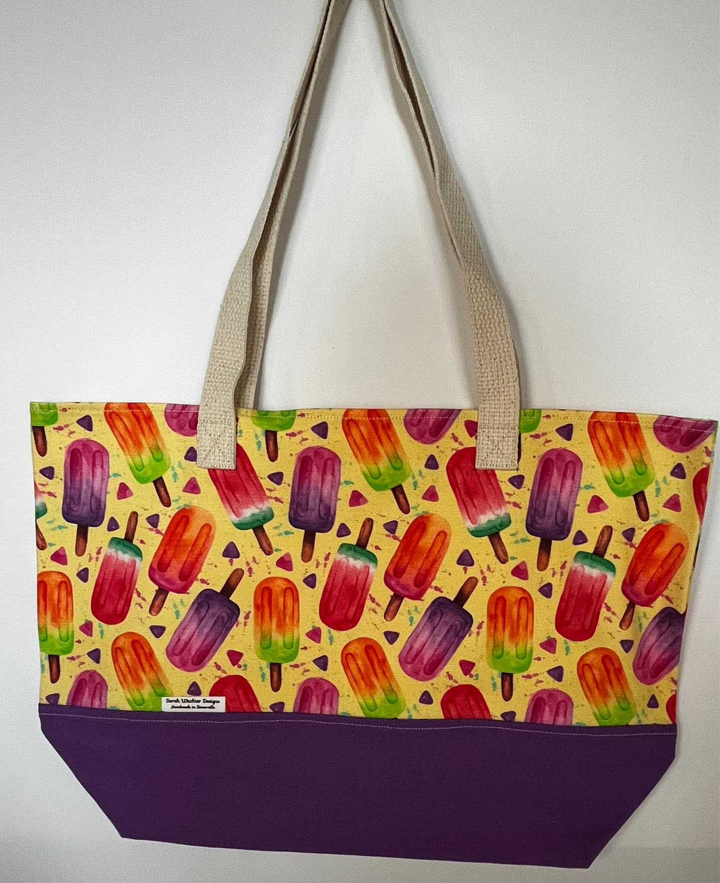 Basic Tote Bag - Popsicles