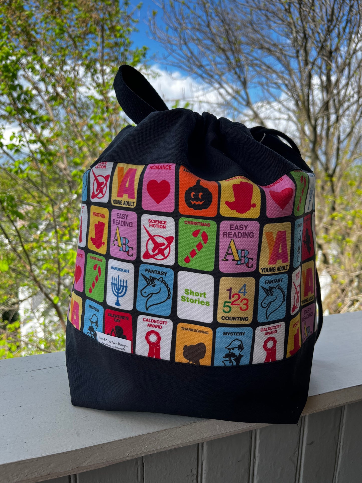 Custom - Library Genre Project Bag