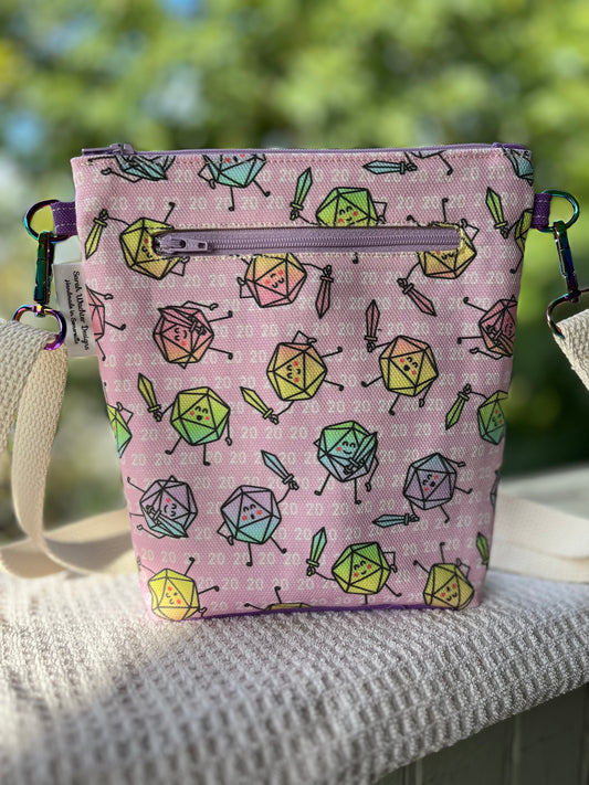 Crossbody - Pastel Fighting D20s