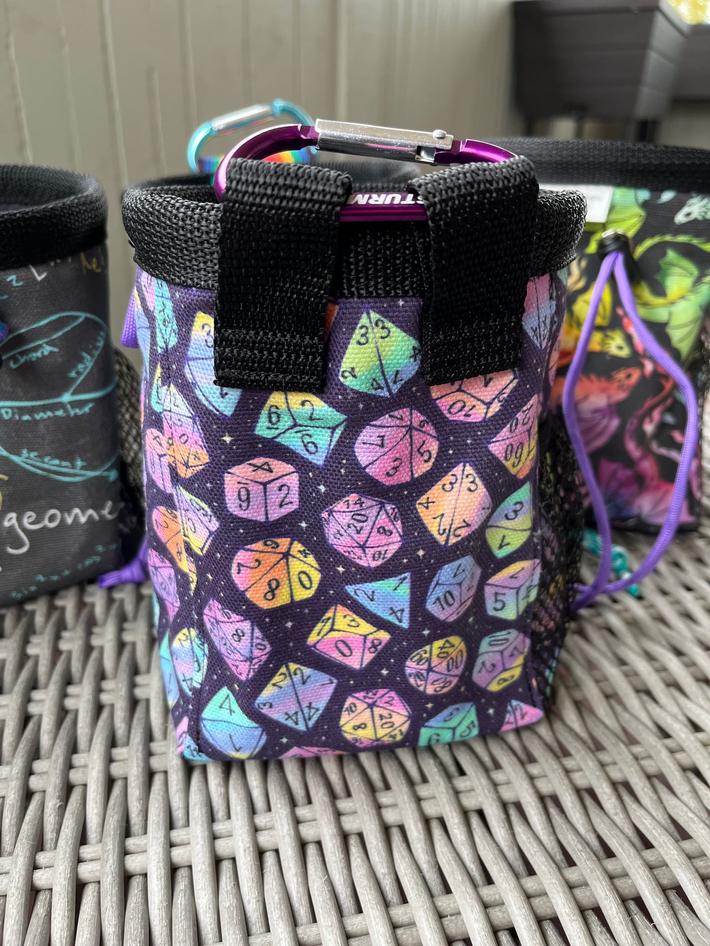 Dice Magic Chalk Bag